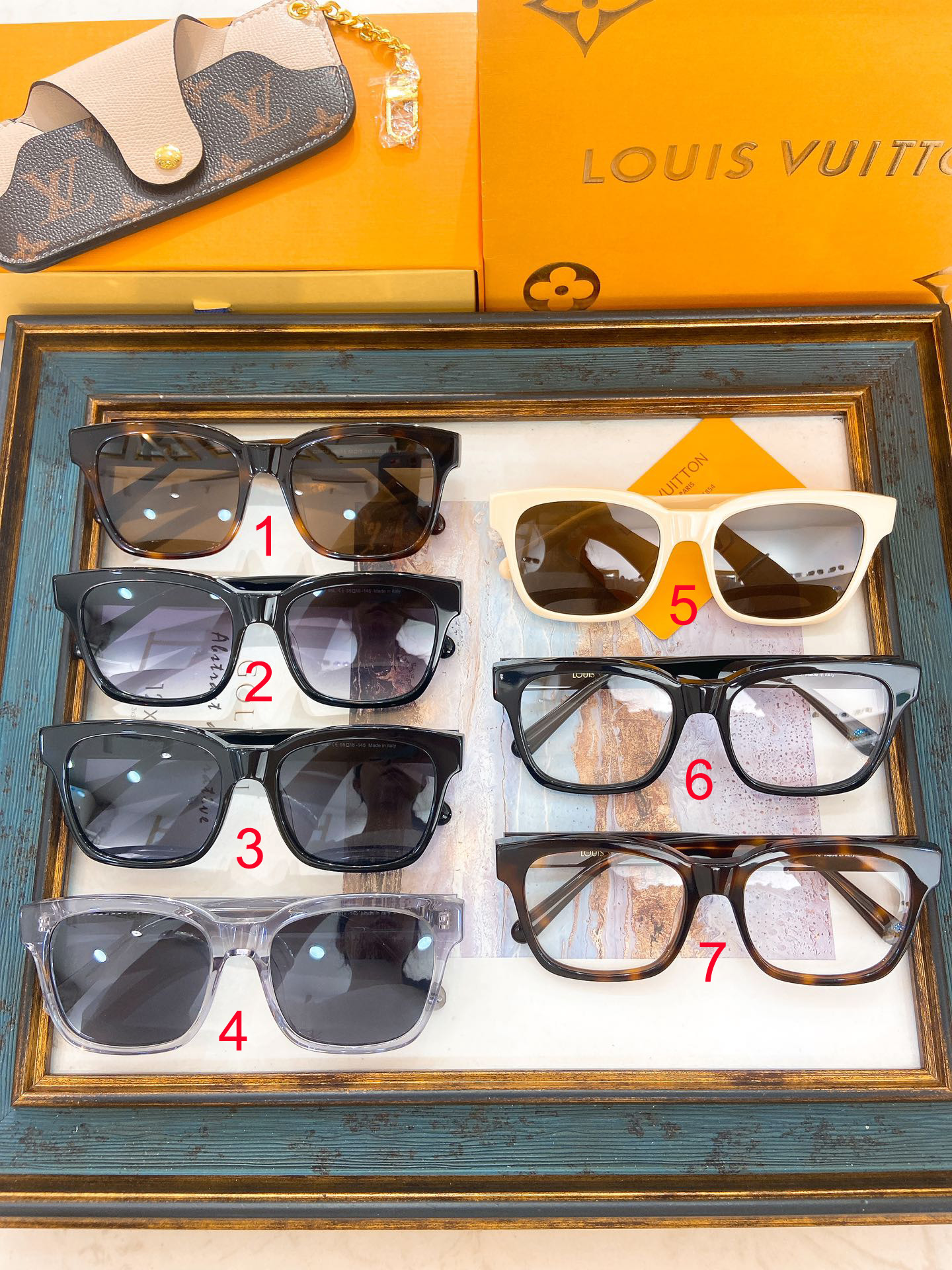 LV Essential Square Anti Blue Ray Sunglasses Z2580U